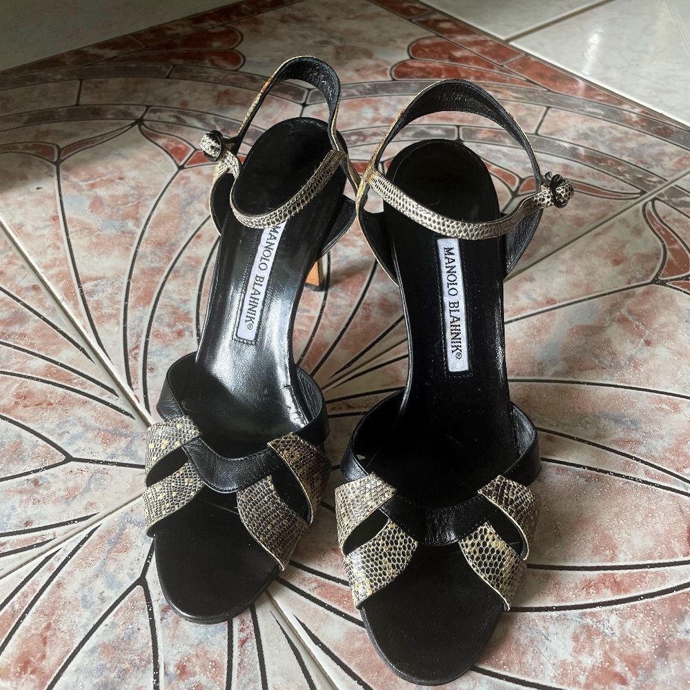 Manolo Python Sandal